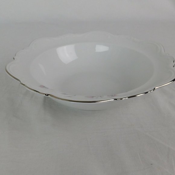 Mitterteich Bavaria Fragrance Pattern Germany 9" Round Vegetable Bowl Flowers - Picture 7 of 7